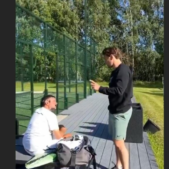 Kuvakaappaus Stefan Thermanin Instagram-videotarinasta. Stefan Thermanin MyStory kuvakaappaus Instagramista.2
