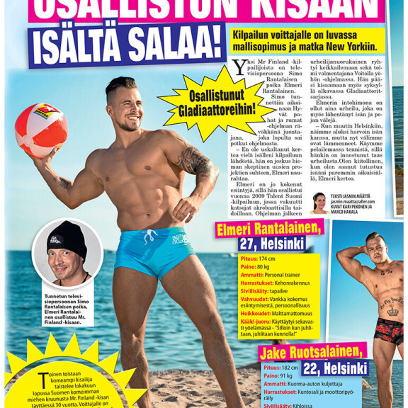 No huh huh! Superkuuman Talent-Elmeri Rantalaisen vartalo värisyttää: 'Ei kolmenkympin kriisiä!' - katso kuvat! Elmeri Rantalainen