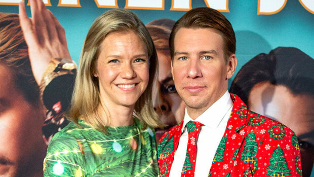 Aku Hirviniemen Sonja-rakas täytti 40 vuotta - suurissa kotibileissä julkkis-dj! Aku Hirviniemi ja Sonja Kailassaari