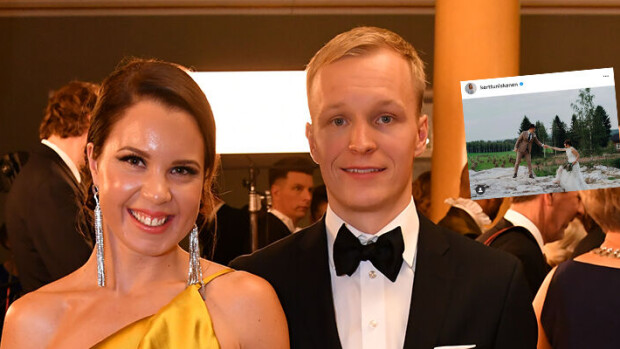 Hiihtäjätähti Kerttu Niskanen meni naimisiin Juho-rakkaansa kanssa! Kerttu ja Juho
