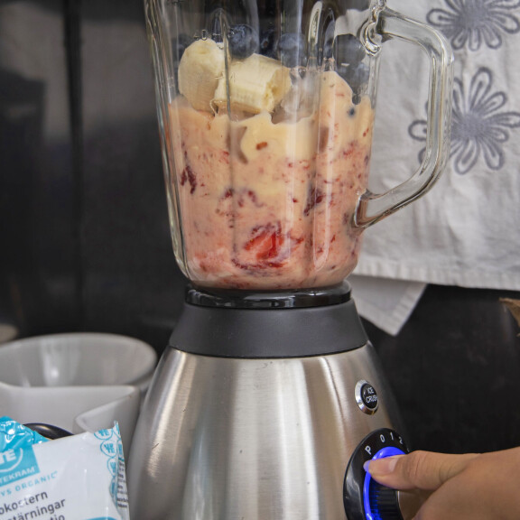 Virpi Kätkän kotona kokataan terveellistä luomuruokaa: Jätin lihan eettisistä syistä smoothie