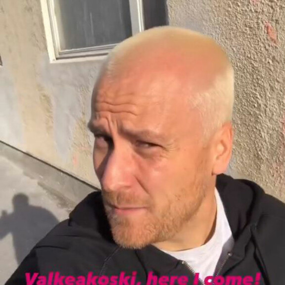 Tältä se sitten näyttää. Kuvakaappaus Heikki Paasosen Instagram-videotarinasta. Kuvakaappaus Heikki Paasosen Instagram-videotarinasta.