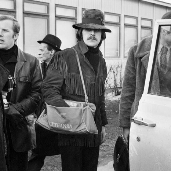 Antti (2.vas) oli vastassa Seutulan lentoasemalla, kun brittiyhtye The Move saapui Suomeen maaliskuussa 1969. Antti (2.vas) oli vastassa Seutulan lentoasemalla, kun brittiyhtye The Move saapui Suomeen maaliskuussa 1969.