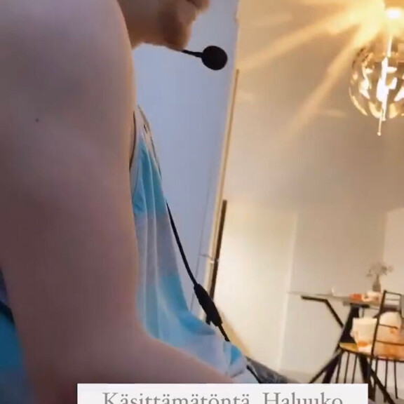 Kuvakaappaus Innan Instagram-videotarinasta. Kuva