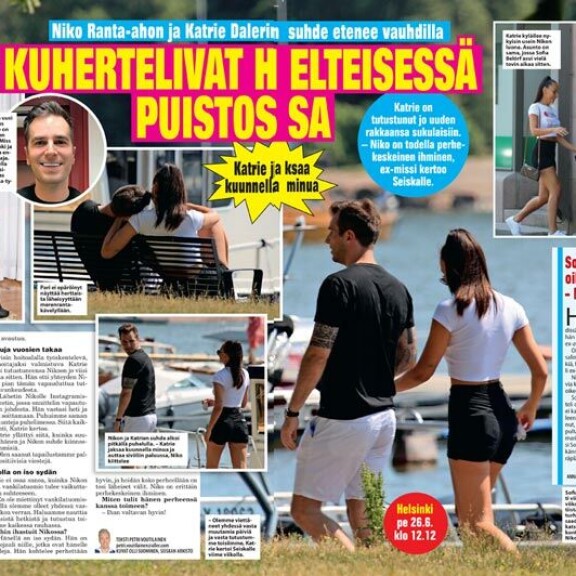 SEISKA 29/2020 Nikolla oli sutinaa vapautumisensa jälkeen muun muassa Miss Helsingiksi kruunattujen Katrie Dalerin ja Rosanna Kuljun kanssa. SEISKA 29/2020 Nikolla oli sutinaa vapautumisensa jälkeen muun muassa Miss Helsingiksi kruunattujen Katrie Dalerin ja Rosanna Kuljun kanssa.