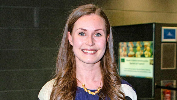Time-lehti nosti Suomen pääministerin kanteen - näin Sanna Marin reagoi saamaansa suitsutukseen Sanna Marin