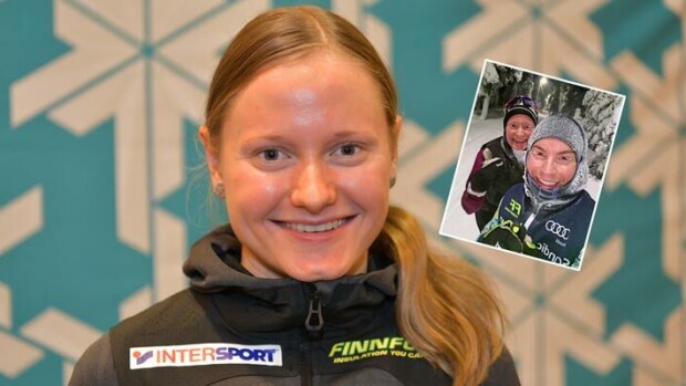 Maajoukkuetähti Johanna Matintalo treenaa Antti Tuiskun kanssa - lataa paljonpuhuvan arvion tähtipopparin hiihtotaidoista: 'Antti on erittäin kovakuntoinen' Johanna Matintalo ja Antti Tuisku