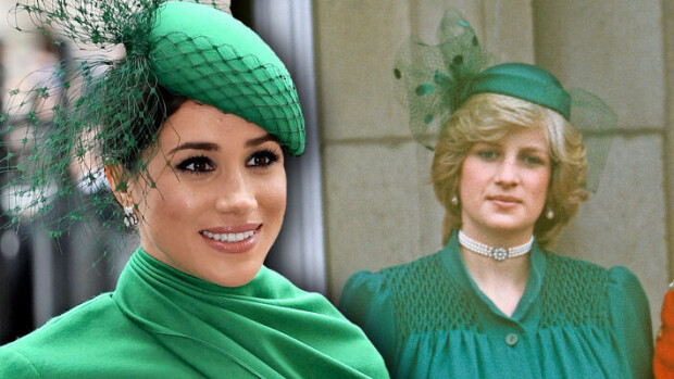 Ohhoh! Kohuherttuatar Meghan kopioi tyylinsä edesmenneeltä prinsessa Dianalta – paljonkertovat kuvat! Meghan ja Diana