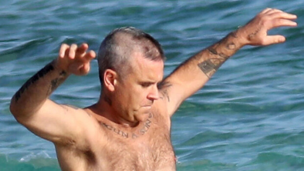 Paparazzi iski: Tältä Robbie Williams näyttää nykyisin! robbie williams