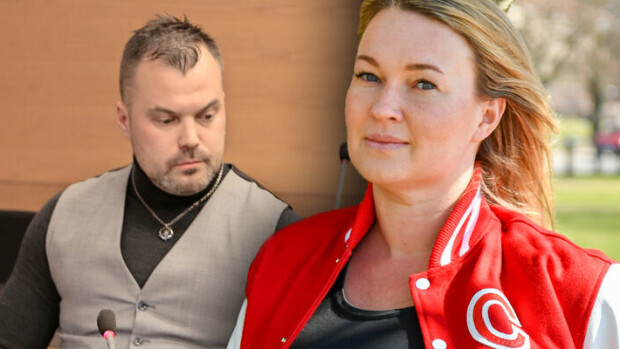 Pahoinpidelty Clara Blomqvist paljastaa: Heikki Koskelo kuristi, minä maksoin sakot Heikki Koskelo ja Clara Blomqvist