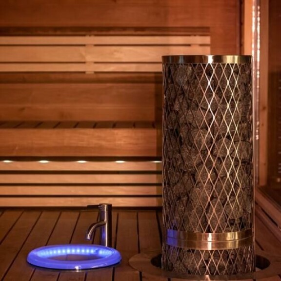 Tältä sauna näytti vuonna 2013. Tältä sauna näytti vuonna 2013.