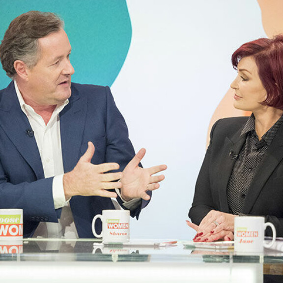 Piers Morgan ja Sharon Osbourne tunnetaan suorasanaisina persoonina. Piers Morgan ja Sharon Osbourne