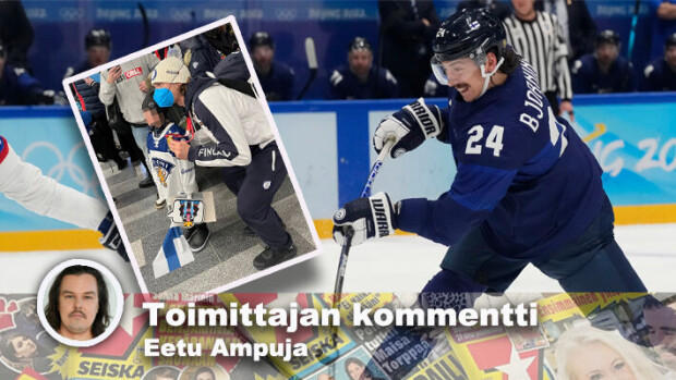 Toimittajan kommentti: Pienen pojan epätoivoinen ilme kiteytti Leijonien kultajuhlien karmeuden – Pensselisetä-Björninen osoitti suuruutensa, mutta Yleisradiota tuli ikävä Hannes Björninen.