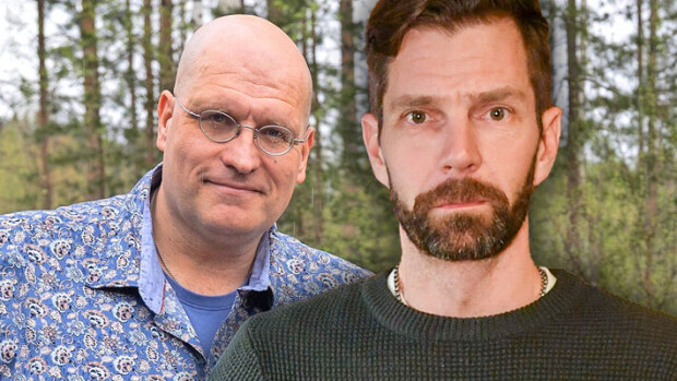 Lahtelainen moottoripyöräkeisari kaappasi Janne Ahosen töihin – tyhjin käsin jääneeltä oopperatähti Mika Pohjoselta kylmänviileä kuitti: ”Meillä Janne ei ollut maskottina” Mika Pohjonen & Janne Ahonen.