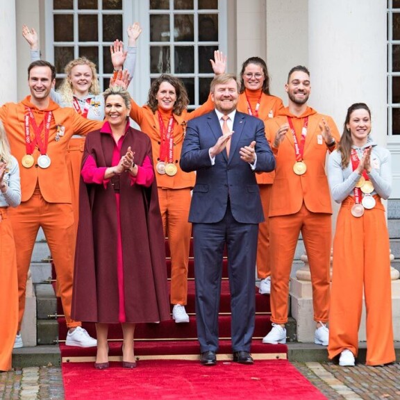 Willem-Alexander ja Maxima yllättivät olympiasankarit – kuva! Willem-Alexander ja Maxima