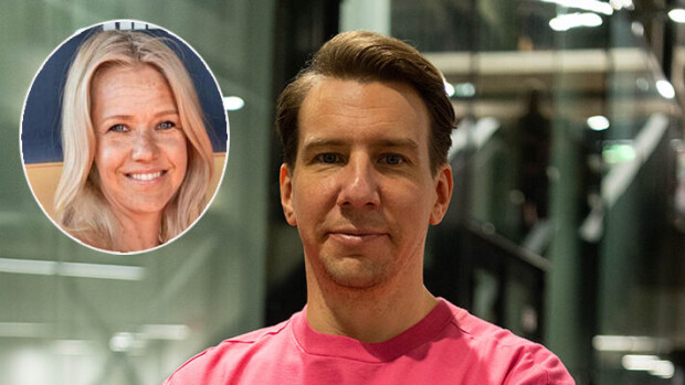 TTK-katsomossa Sonja-kultaansa kannustava Aku Hirviniemi rakkaudesta: 'Rakkaushan on..' Aku Hirviniemi