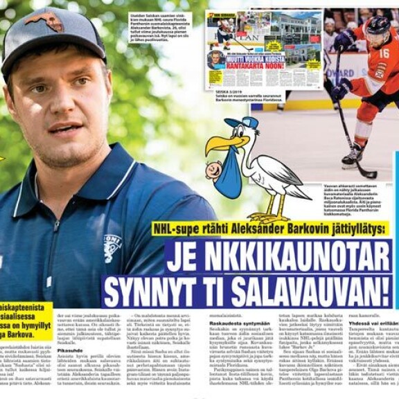 SEISKA 23/2022 Seiska paljasti toukokuussa Barkovin ja yhdysvaltalaisen naisen saanen lapsen jo aikaisemmin. Pienokainen täytti vastikään vuoden. SEISKA 23/2022 Seiska paljasti toukokuussa Barkovin ja yhdysvaltalaisen naisen saanen lapsen jo aikaisemmin. Pienokainen täytti vastikään vuoden.