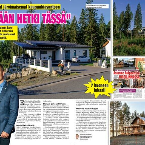 SEISKA 13/2022 Sami Kapanen myi kesällä hulppeaa järvenrantahuvilaansa, jossa myös Seiska vieraili loppuvuonna 2020. Talon myynti-ilmoitus on poistunut Oikotie.fi-sivustolta kesäkuussa. SEISKA 13/2022 Sami Kapanen myi kesällä hulppeaa järvenrantahuvilaansa, jossa myös Seiska vieraili loppuvuonna 2020. Talon myynti-ilmoitus on poistunut Oikotie.fi-sivustolta kesäkuussa.