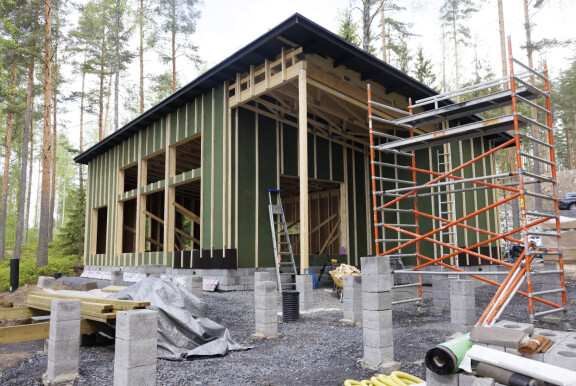 Kymeenlaaksoon nousee Vertin unelmamökki.