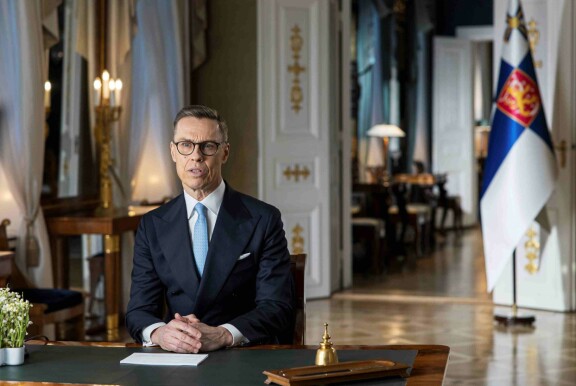 Ensimmäinen uudenvuodenpuhe oli tyylillinen onnistuminen.