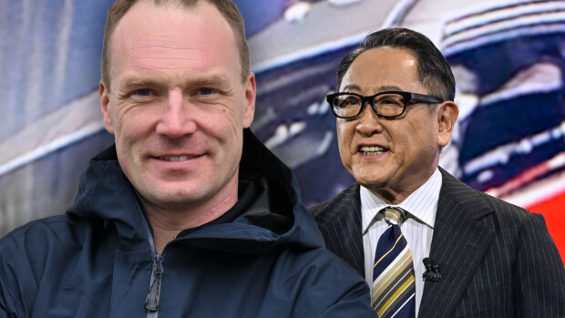 Toyotan isot herrat vierailivat Jari-Matti Latvalan luona – japanilaispomot ällistyivät