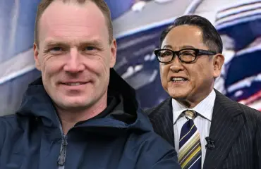 Toyotan isot herrat vierailivat Jari-Matti Latvalan luona – japanilaispomot ällistyivät