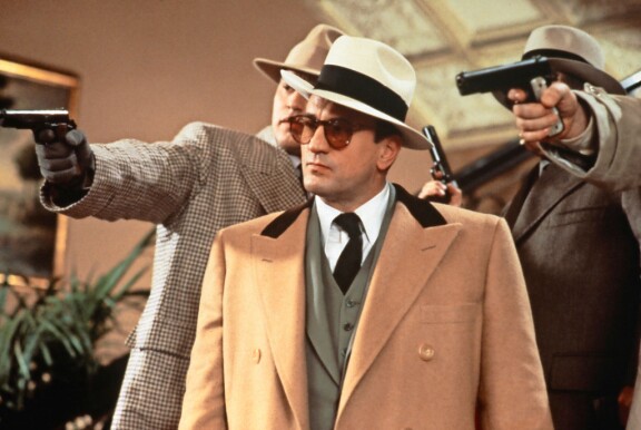 Robert De Niro on Al Capone.