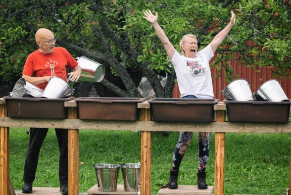 Sami Garamin häviö Johanna Orakselle oli yksi kisan kohokohdista.