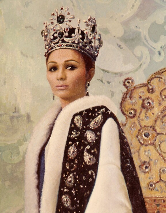 1970 Farah oli tunnettu kauneudestaan ja modernista tyylistään kaikkialla maailmassa.