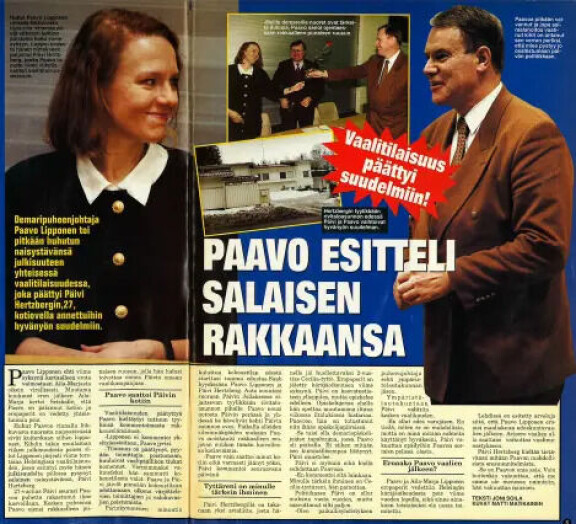 Päivi oli Paavon salarakas.