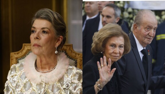 Monacon Caroline ja Espanjan Juan Carlos ja Sofia lukeutuivat Mannin ylhäisiin ystäviin.
