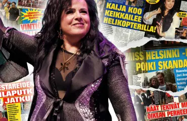 Kaija Koon hurja juhannusliksa – lennätettiin keikoille helikopterilla