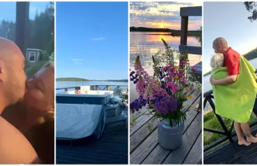 Vau, onko tässä Suomen upein juhannusheila? Johanna Tukiainen ihastutti yllättävässä paikassa!