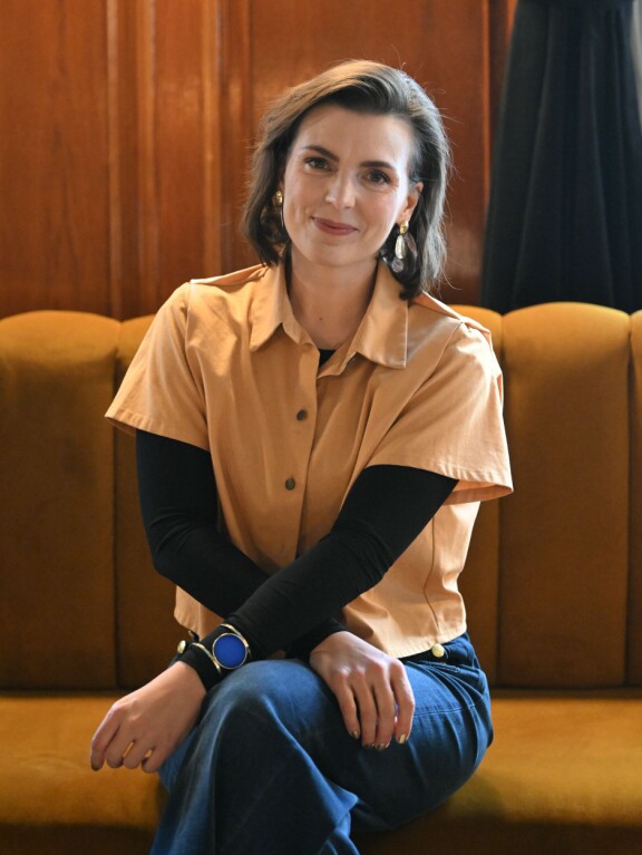 Noora kuuluu JP:n tiimiin.