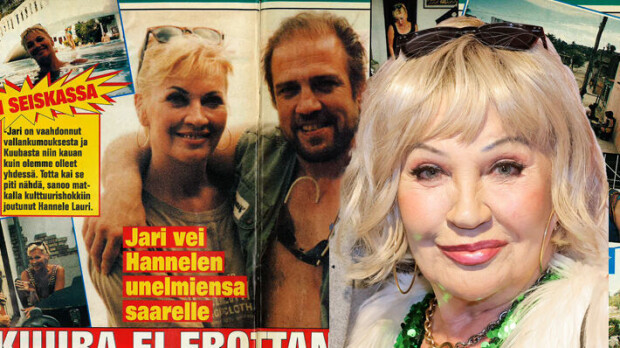 Hannele Laurin romanssi! Miehen tausta yllätti