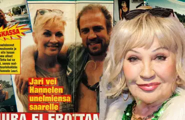 Hannele Laurin romanssi! Miehen tausta yllätti