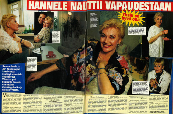 Vuonna 1996 Hannele antoi Seiskalle erohaastattelun.