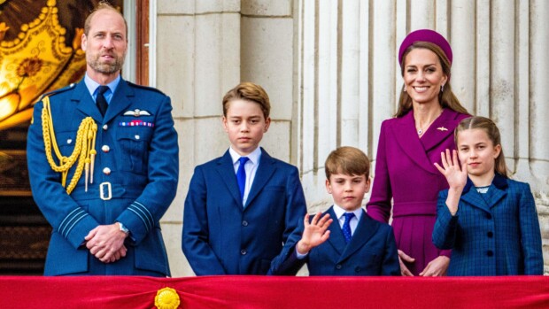 Prinsessa Catherinelle ja prinssi Williamille perheuutinen