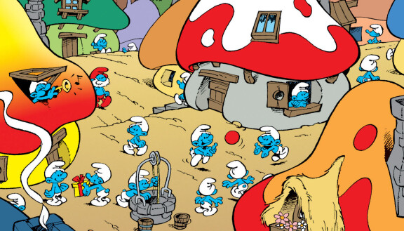 Smurffit-dubbauksen taustalla kuului alkuperäinen ääni.