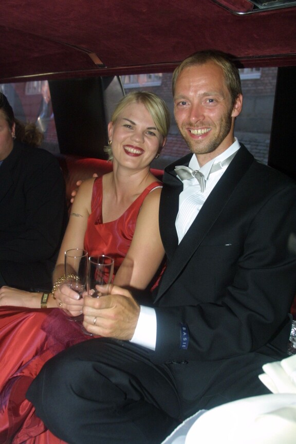 Myllylät Petteri Jussilan ja Jutta Virtasen häissä 2002.