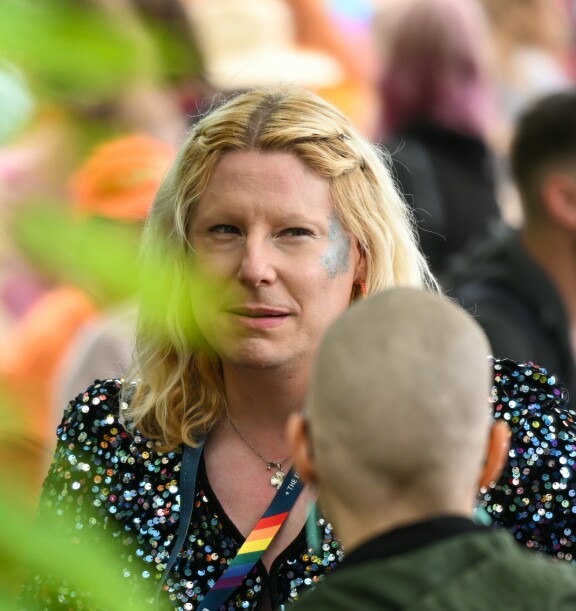 Allu viihtyi Pride-tapahtumassa kesäkuun lopulla.