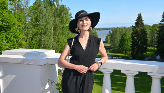 Maria Lund on tyylikäs ilmestys, minne ikinä hän meneekään.
