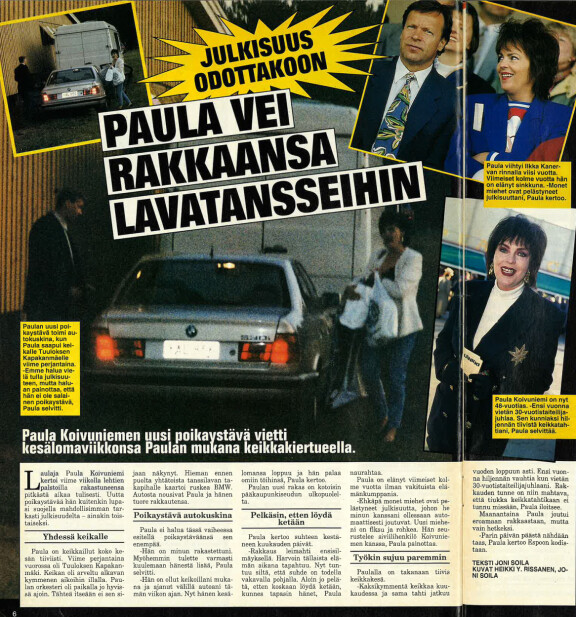 Hannun ja Paulan suhde kiinnosti ensihetkistä lähtien.