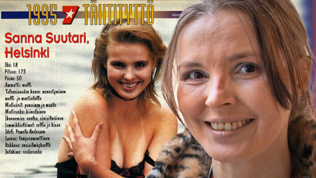 Suhteita ja säpinää! Muistatko kohublondi Sanna Suutarin?