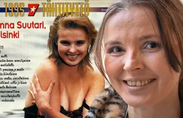 Suhteita ja säpinää! Muistatko kohublondi Sanna Suutarin?
