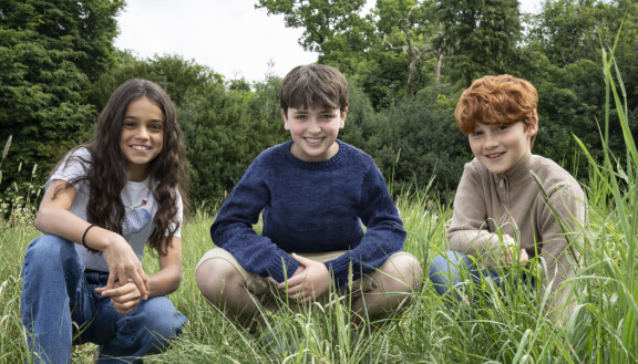 Arabella Stanton, Dominic McLaughlin ja Alastair Stout ovat uuden sukupolven Hermione, Harry ja Ron.