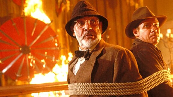 Indiana Jones ja viimeinen ristiretki -elokuvassa Harrison Fordin vastanäyttelijänä nähtiin Bond-legenda Sean Connery.