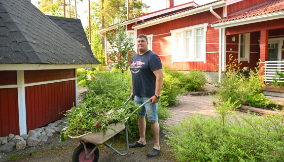 Jannella on hyvin työntäyteinen arki.