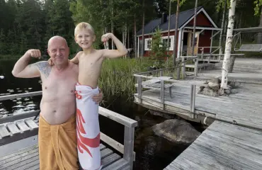 Stefan Richter, 53, on oppinut elämän rajallisuuden: ”Luovutan kesäparatiisini pojalleni”