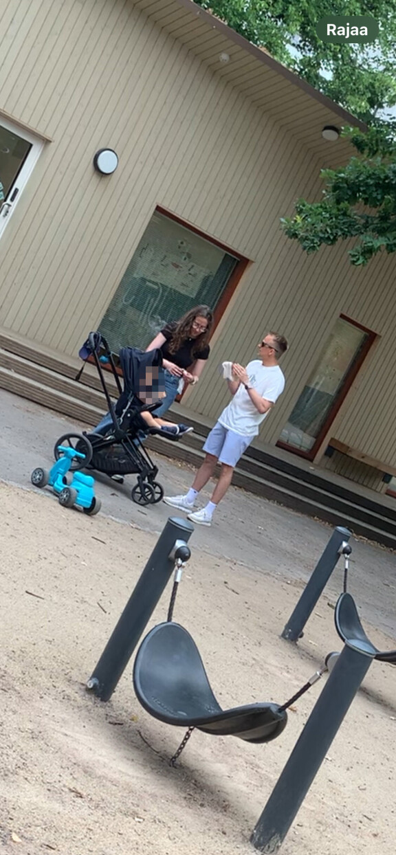 Kun leikit olivat loppu, oli aika putsata kädet saveteilla.